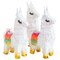 3 Pack Mini Llama Pinatas for Kids Birthday Party, Cinco De Mayo Fiesta Decorations (10.5 x 5.0 x 2.0 in)